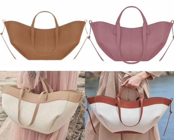 

le cyme mini large tote bag full grain textured leather designer magnetic buckle closure women handbags totes1700767