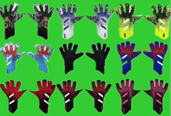 

21 new falcon goalkeeper football goalkeeper gloves professional latex breathable durable without finger guard2029105, Black