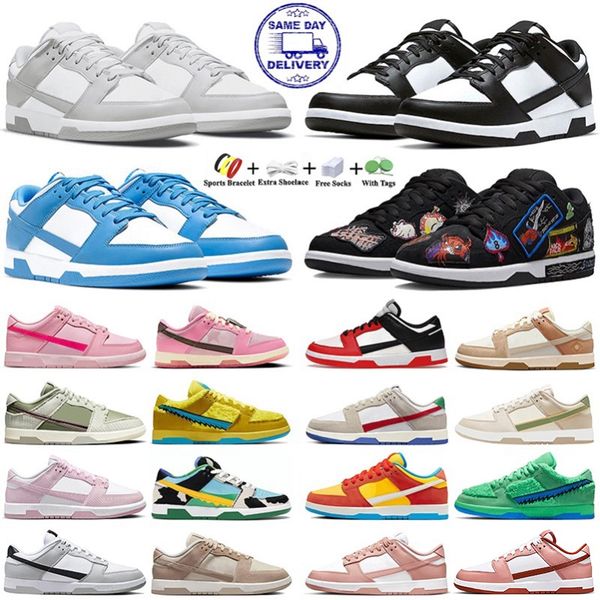 

designer mens running shoes wmns barbie inspired panda white black grey fog university blue gold triple pink red men women sports sneakers g