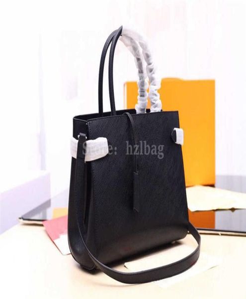 

tote indigo bluecoquelicot red lock for daytobusiness versatile shoulder bags grained cowhide leather2114392