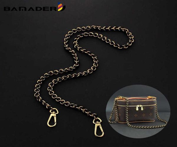 

bamader bag chain strap accessories replacement brand bag belt purse chain straps bags strap shoulder bag handle accessories 210626849113, Black