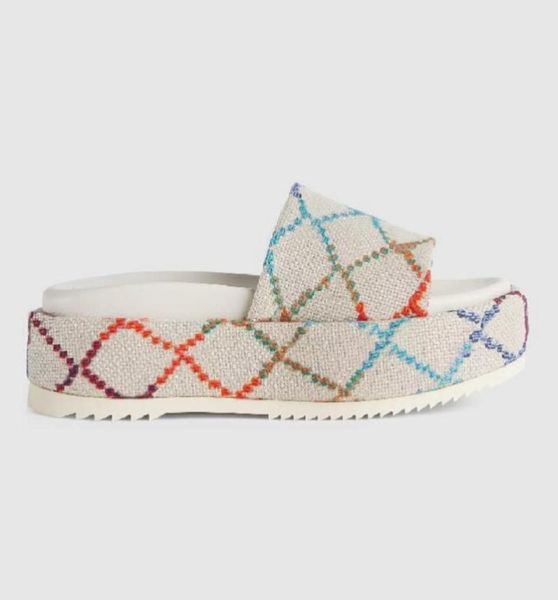 

women sandals shoe mens slipper slides designer fashion thick bottom heightened casual slippers ladies beach shoes west slide sandals3138586, Black