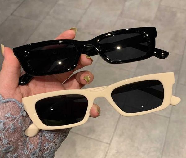 

new small sunglasses women trendy vintage brand designer hip hop square leopard sun glasses female lady eyewear uv4005018956, White;black