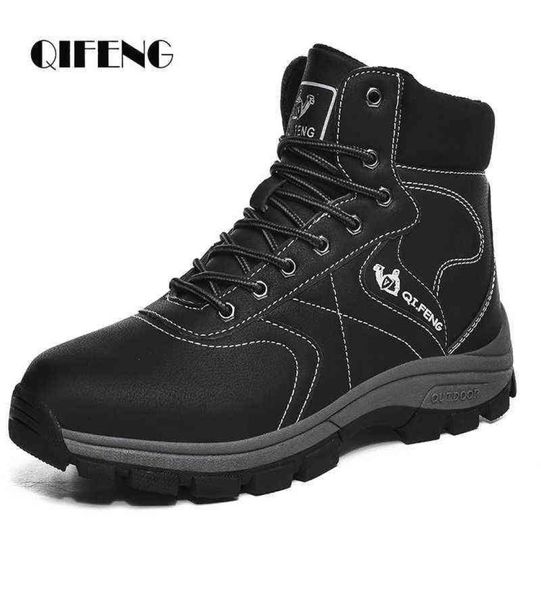 

yellow ankle boots cowboy footwear snow warm fur sneakers padded trekking black waterproof leather men hiking shoe winter summer 23899294
