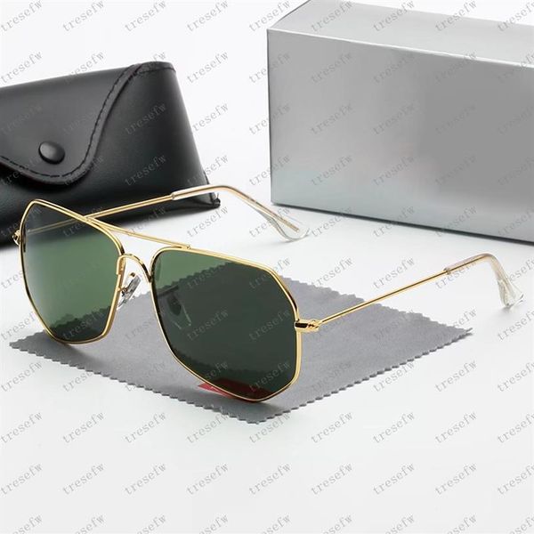 

luxury sunglasses polaroid lens designer womens mens adumbral goggle senior eyewear for women eyeglasses frame vintage metal s2877, White;black