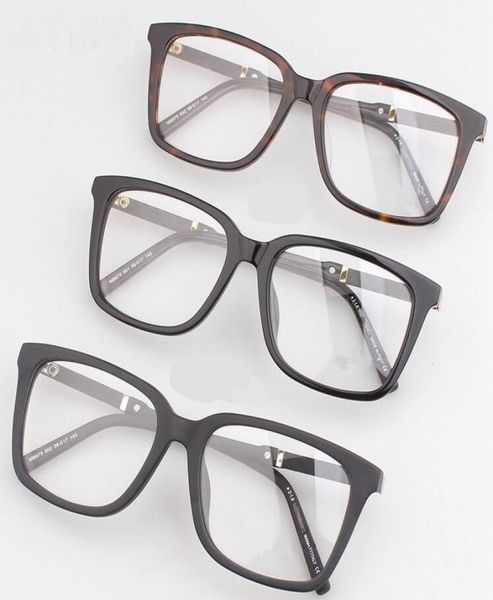 

mb men optical glasses frame mb675 square eyeglasses frames for men black tortoise myopia glasses eyewear with case4230251, Silver