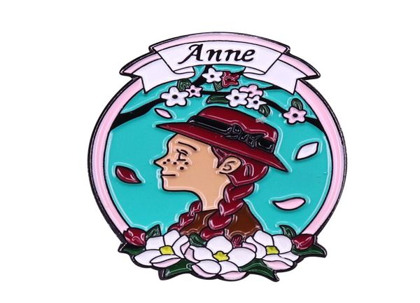 

anne of green gables enamel pin book lovers classic collection9418947, Gray