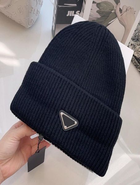 

ponytail beanie hat box women goggle cap dye chunky knit thick warm wool faux fur bonnet pom beanies hats female caps loub bob de luxe cappe, Blue;gray