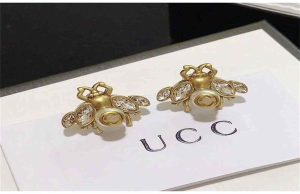 

70 off s in factory stores 21year new doubleg bee earrings are the same as original30547901482, Golden