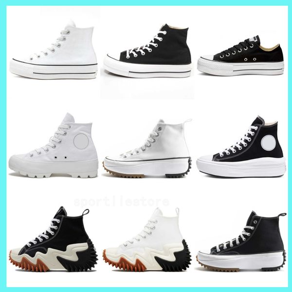 

luxury classic skate shoes chuck canvas play jointly big eyes high dot heart women men fashion designer sneakers chaussures eur 36-44, Black