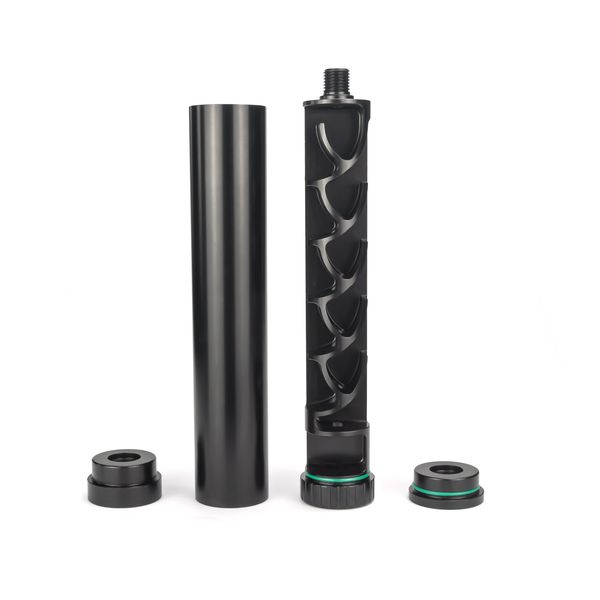 

gen 3rd 8.9''l 1.58''od 7075 aluminum single core monocore solvent trap 1/2x28 or 5/8x24 fuel filter for napa 4003 wix 2