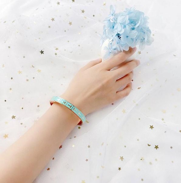 

fashion love metal feeling bracelet the jewel girl set diamond a couples gift designer jewelry 18 karat rose gold of line qual9644716, Golden;silver