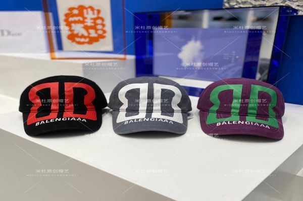 

correct version of family b 21 autumn winter new paris fashion baseball letter embroidery hsome men039s and women039s cap5542783, Blue;gray