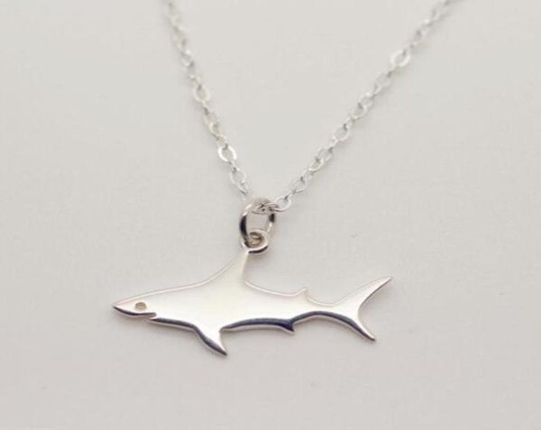 

personality pendant necklace alloy silver color simple ocean sea animal jewelry nice gift hip hop necklaces5320722