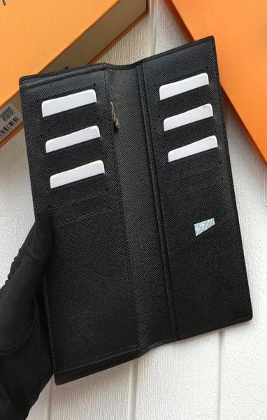 

designer purse whole wallet zipper bag leather card holder pocket long wallets coin purses for men and women clutch bags with 9294424, Red;black