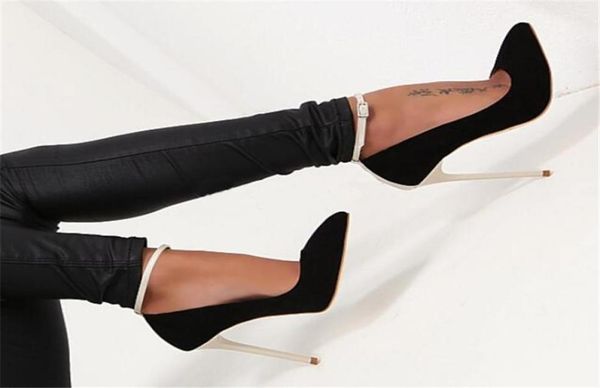 

2021 new fashion shoes pointed toe buckle ladies shoes high heels sapatos sandalia stiletto heel women pumps party wedding shoes1980502, Black