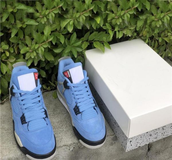 

4 se university blue men basketball shoes womens suede 4s tech greywhiteblack outdoor sports sneakers ct8527400 with box2302881