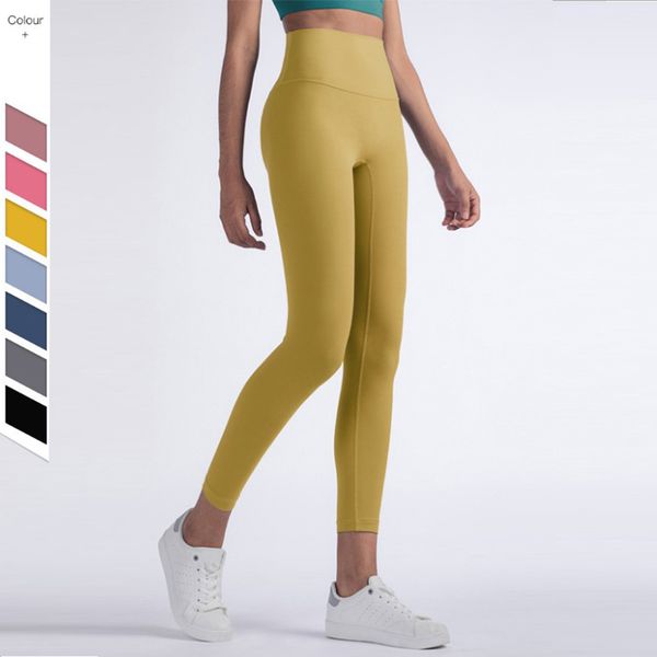 

luluwomen 2023 fitness female full length leggings 19 colors running pants comfortable and formfitting yoga pants