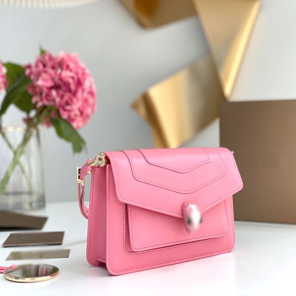 

fashion designer bag imported calfskin material with practical leather shoulder strap classic can be slant shoulder or handbag 22x15x4.5