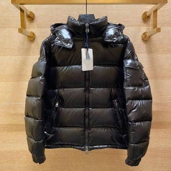

man jacket down parkas coats puffer maya jackets bomber winter coat hooded outwears windbreaker asian size s-5x, Black