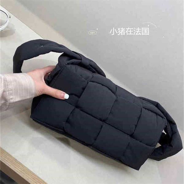 

designer totes handbags venetass designer bottegass purchase cassette nylon pillow bag super soft single shoulder messenger genuine leather