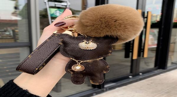 

ll2020 fashion brand dog keychain classic chic keyring women men luxury car pendant designer key chain trinket jewelry9032316, Silver