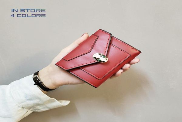 

women039s wallet allmatch crocodile leather bag retro korean short style multicard case ladies purses money bag h5093387, Red;black