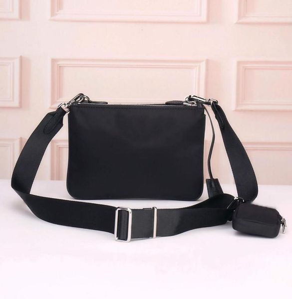 

whole fashion messenger bag classic cross body bag men twin set chain purse satchel handbag canvas shoulder bag parachute fabr3199607
