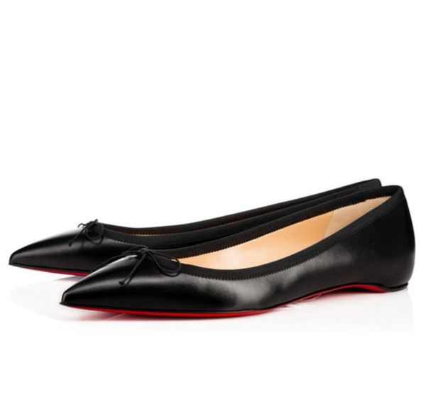 

luxury women039s sandals solasofia ballet lady comfort footwear red bottoms ladies pointed toe bow women ballerines shoes eu354499195, Black