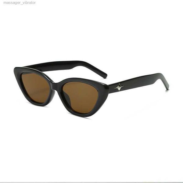 

star gm 3006 sunglasses korean fashion cat eye small frame women's korean sky y3wt6 6vr4, White;black