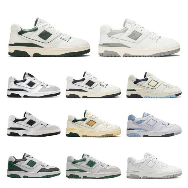 

trainer b550 550 casual shoes mens women white green grey shadow cream black blue unc bb550 evergreen balances rich paul burgundy cyan brand