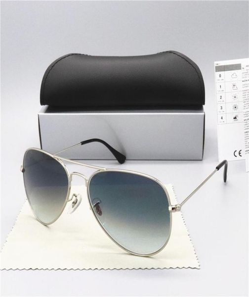 

2020 new polarized sunglasses men women pilot sun glasses uv400 eyewear design glasses driver sunglasses metal frame polaroid kuyr1052647, White;black