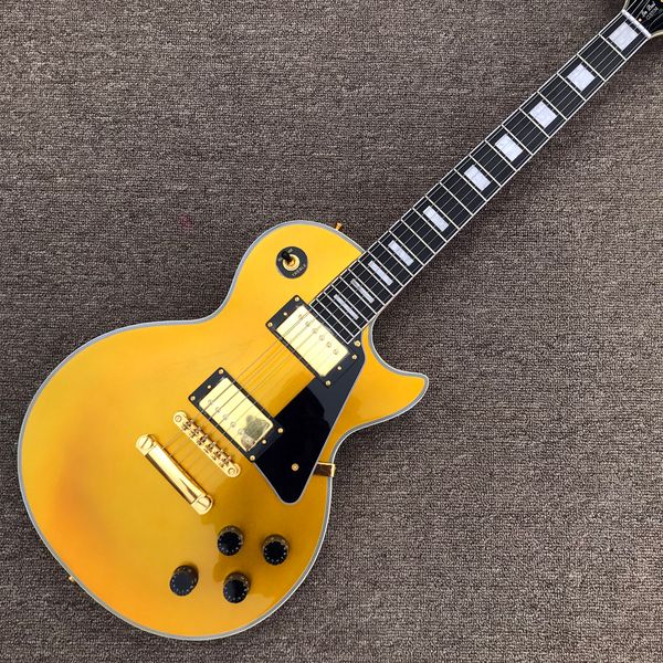 

custom shop, custom electric guitar,ebony fingerboard,pick guard,gold hardware,ing