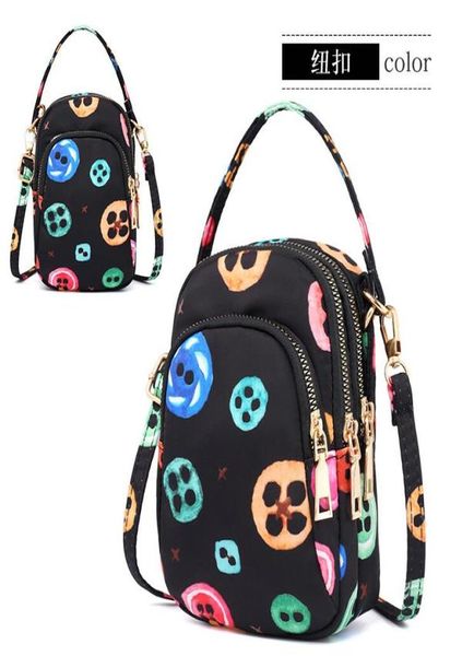 

newnew 2020 spring and summer fashion nylon cloth messenger bag nylon oxford cloth shoulder phone bag8611496