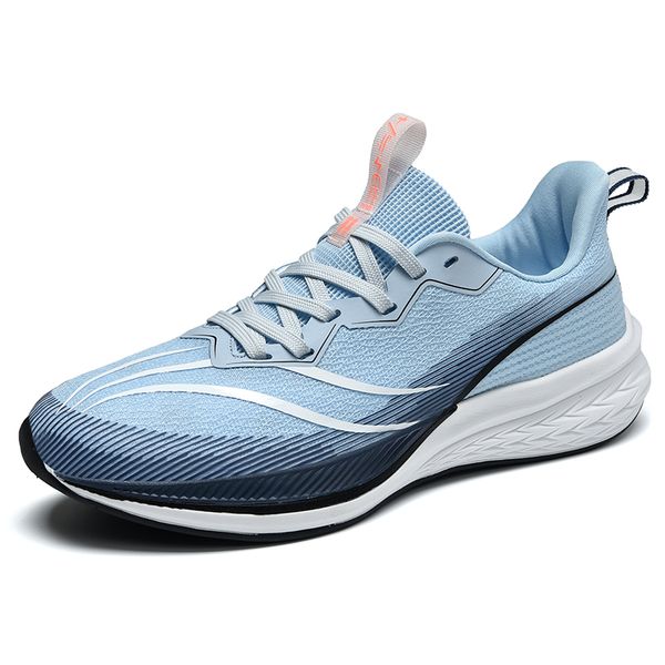 

2024 running sport shoes sneakers men mesh breathable light soft thick sole hole couple shoes athletic sneakers women shoes sansan 191-1