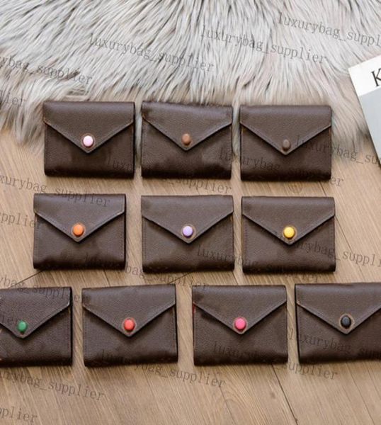 

bag whole leather wallet for women multicolor designer short wallets card holder lady purse classic zipper pocket hasp letter 3113384, Red;black