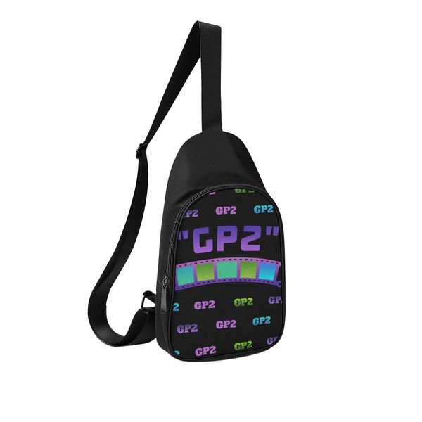 

diy custom men's chest bags women's shoulder bags chest bags purple clovely production of personalized exclusive custom couple gif