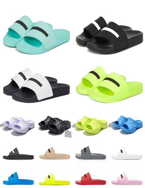 

designer 2022 mens womens slippers famous poos sandals luxury men women ladie outdoor casual scuffs slipper slider triple black ne7323254