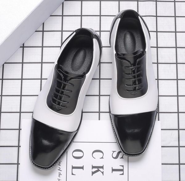 

2020 new style four seasons business casual single shoes formal shoes mens british crossborder japanese gentleman shoes fashion4796248, Black