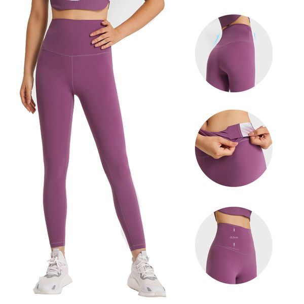 

luluwomen leggings gym sport women's pants fitness sportswear breathable high waist nudity tights outdoors home workout pants
