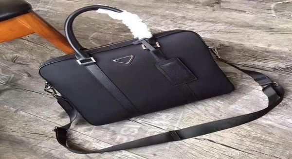 

2ve871 highend custom men039s classic handbags italian designer designer men039s briefcase casual business style nylon canv1155642