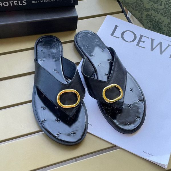 

designer slides women man slippers luxury fashion sandals brand sandals real leather flip flop flats slide casual shoes sneakers boots by fe, Black