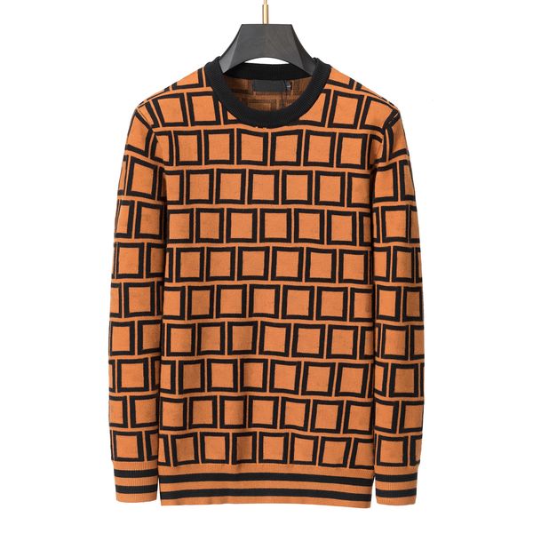 

mens sweaters fashion men's casual round long sleeve sweater men women letter sweaters, White;black