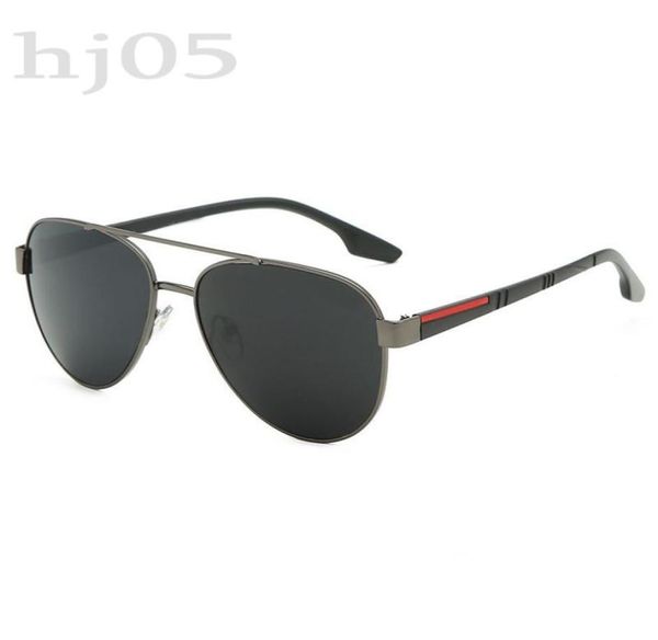 

designer shades sun glasses fashion mens sunglasses polarized uva protection oversized sonnenbrille metal multicolor aviators luxu6010727, White;black