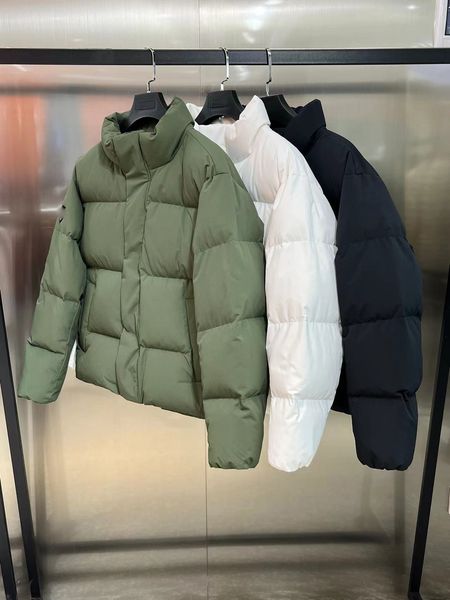 

mens outerwear coats jackets designer outdoor leisure sports down jacket luxury brand puffer jacket women thickening warm coat 80% white duc, Black