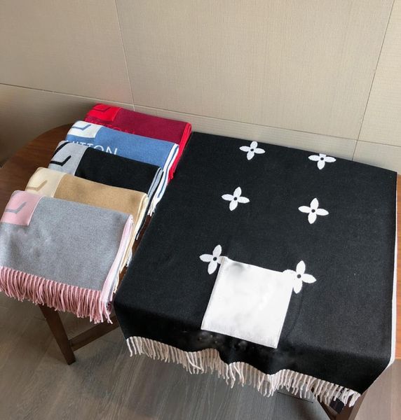 

luxury brand men039s women scarf designer headband classic scarfs mink velvet material size 65180cm1505119, Blue;gray