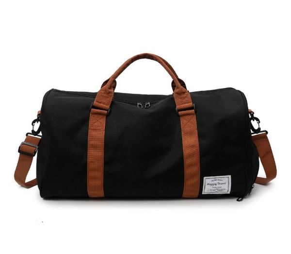 

women travel waterproof weekender oxford cloth luggages handbags shoulder traveling bags shoes lj2011147666917