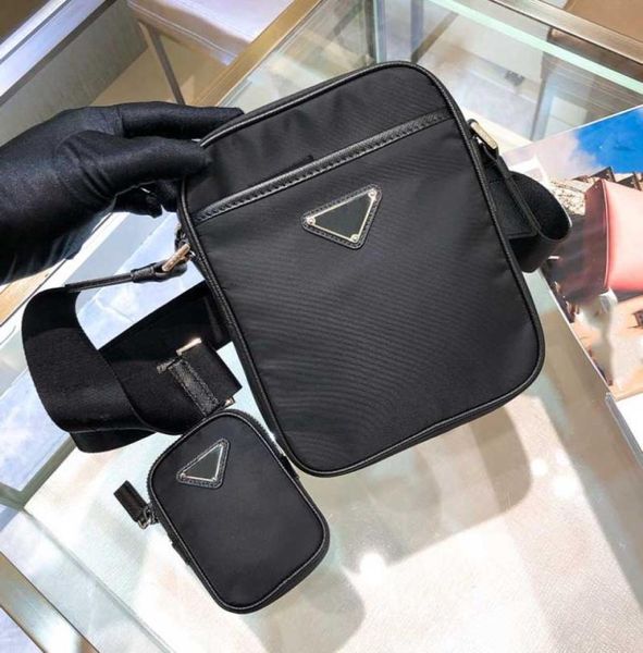 

2022 fashion designer bag 5a messenger bags mens wallet shoulder bag coin purse crossbody nylon material 2v112 card holder9145377