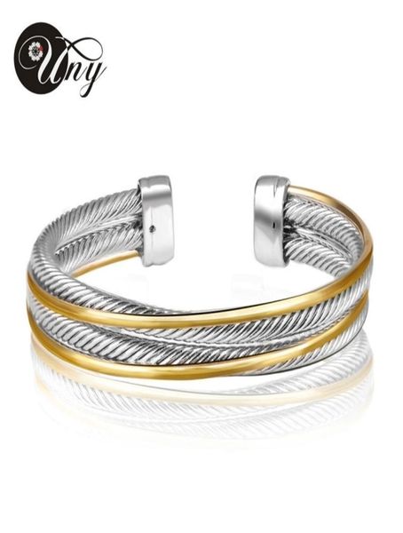 

uny bracelet vintage twisted cable bangle fashion brand antique designer bracelets unique christmas cuff bangles 2207265201623, Black
