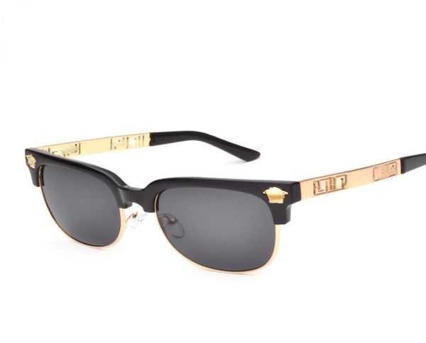 

fashion designer sunglasses women men optics prescription spectacles frames vintage plain glass eyewear with logo6602611, White;black